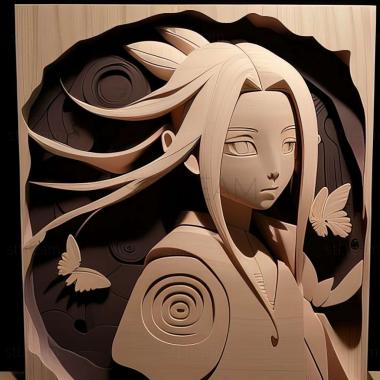 3D model Kimimaro Kaguya from Naruto (STL)